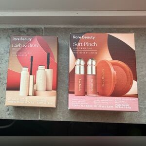 Rare beauty limited edition cheek/lip/brow set